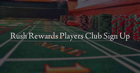 rush rewards players club sign up Certificates of deposit (CDs) are another potential option for emergency funds